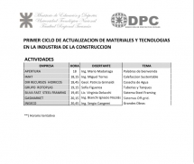 LA DIRECCION DE RECURSOS HIDRICOS ESTARA REPRESENTADA EN LA SEMANA DE LA INGENIERIA DE LA UTN