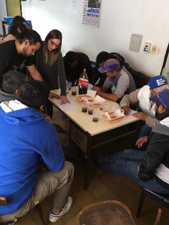Taller de capacitacion para tomeros de Trancas.