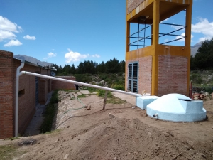 Captación y almacenamiento de agua de lluvia en tafí del valle
