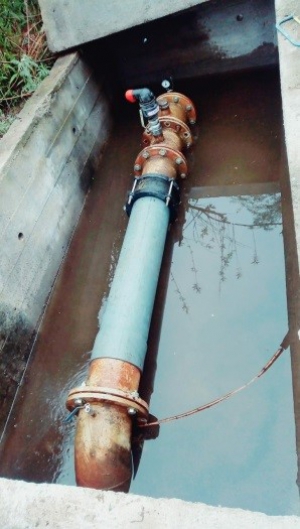 Reemplazo de valvula suministradora de agua.