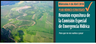 Reunión expositora de la Comisión Especial de Emergencia Hídrica