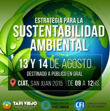 Jornada de Estrategias para la sustentabilidad ambiental