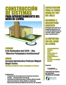 Sistemas de Captación de agua de lluvia