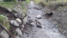 Reparacion del canal San Martin.