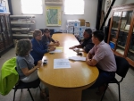 Reunión con el delegado comunal de San Pablo y personal de medio ambiente