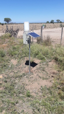 Instalacion de estaciones automaticas en Taco Ralo y Yanima.