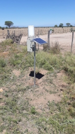 Instalacion de estaciones automaticas en Taco Ralo y Yanima.