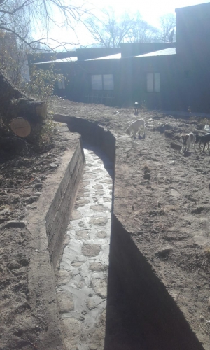 Revestimiento del canal Los Cuartos