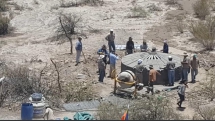 Obra captación de agua en Tiu Punco